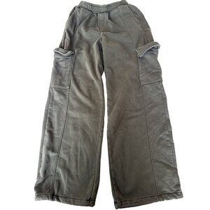Gap Khaki Green Side Pockets Sweatpants Size XS